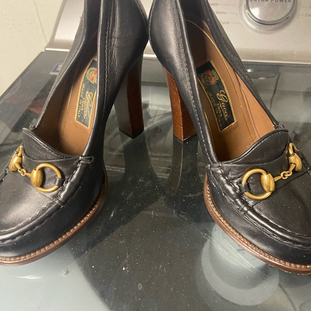 Gucci Alyssa High heel loafers